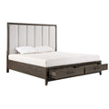 Landon King Bed - Walnut