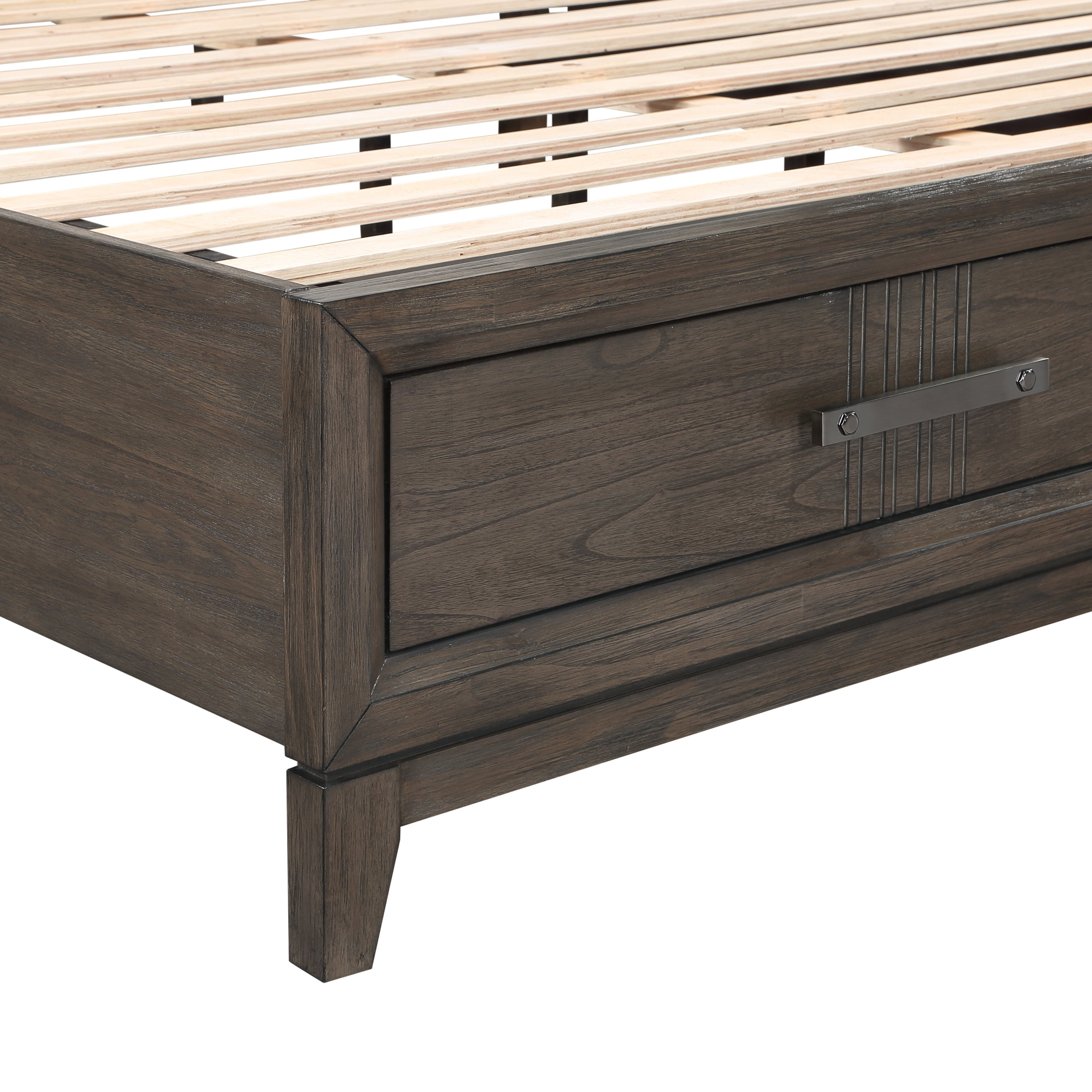 Landon King Bed - Walnut