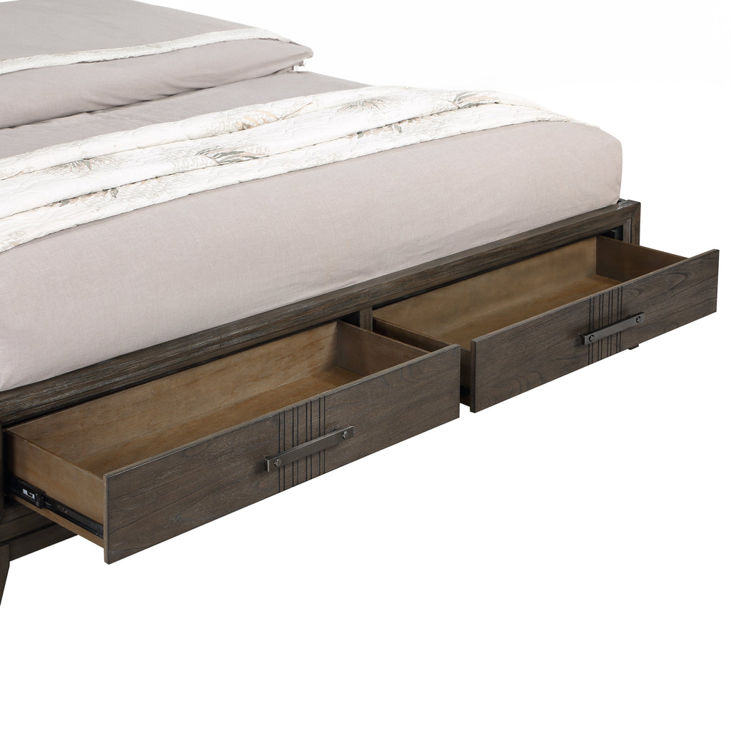 Landon Queen Bed - Walnut
