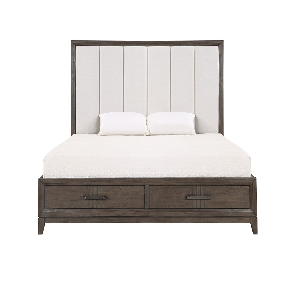 Landon King Bed - Walnut