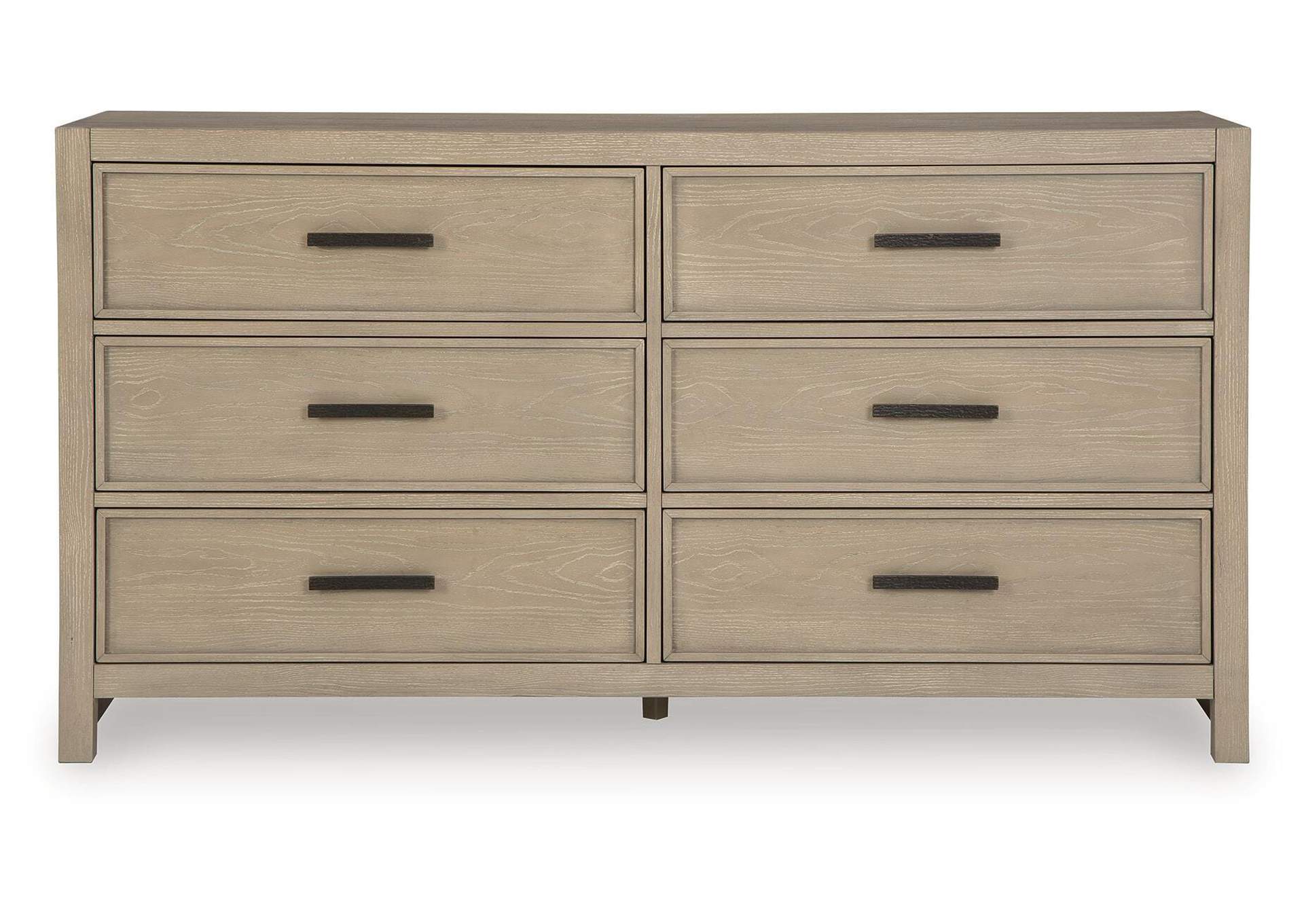Calmoro California King Bookcase Bed with Dresser