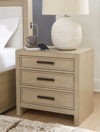 Calmoro Nightstand in Gray