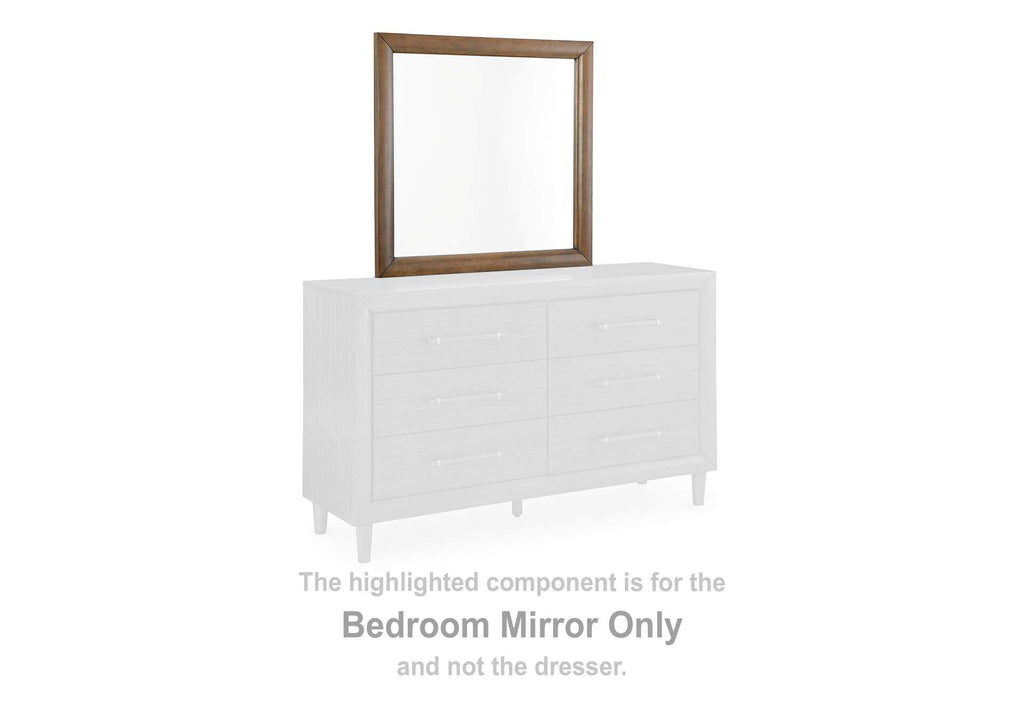 Lyncott King Upholstered Bed, Dresser and Mirror