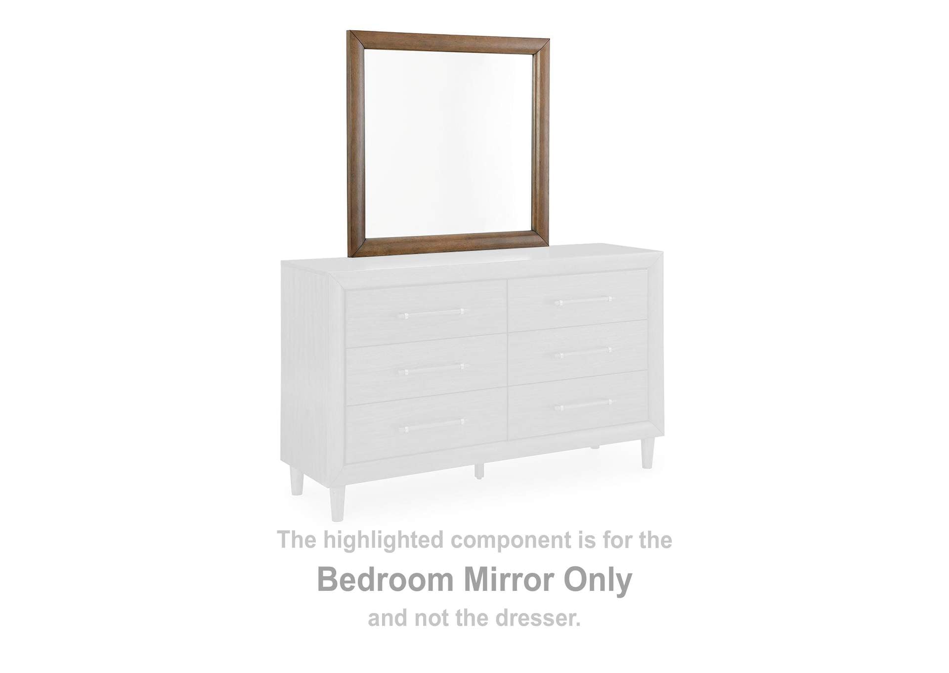 Lyncott King Upholstered Bed, Dresser and Mirror