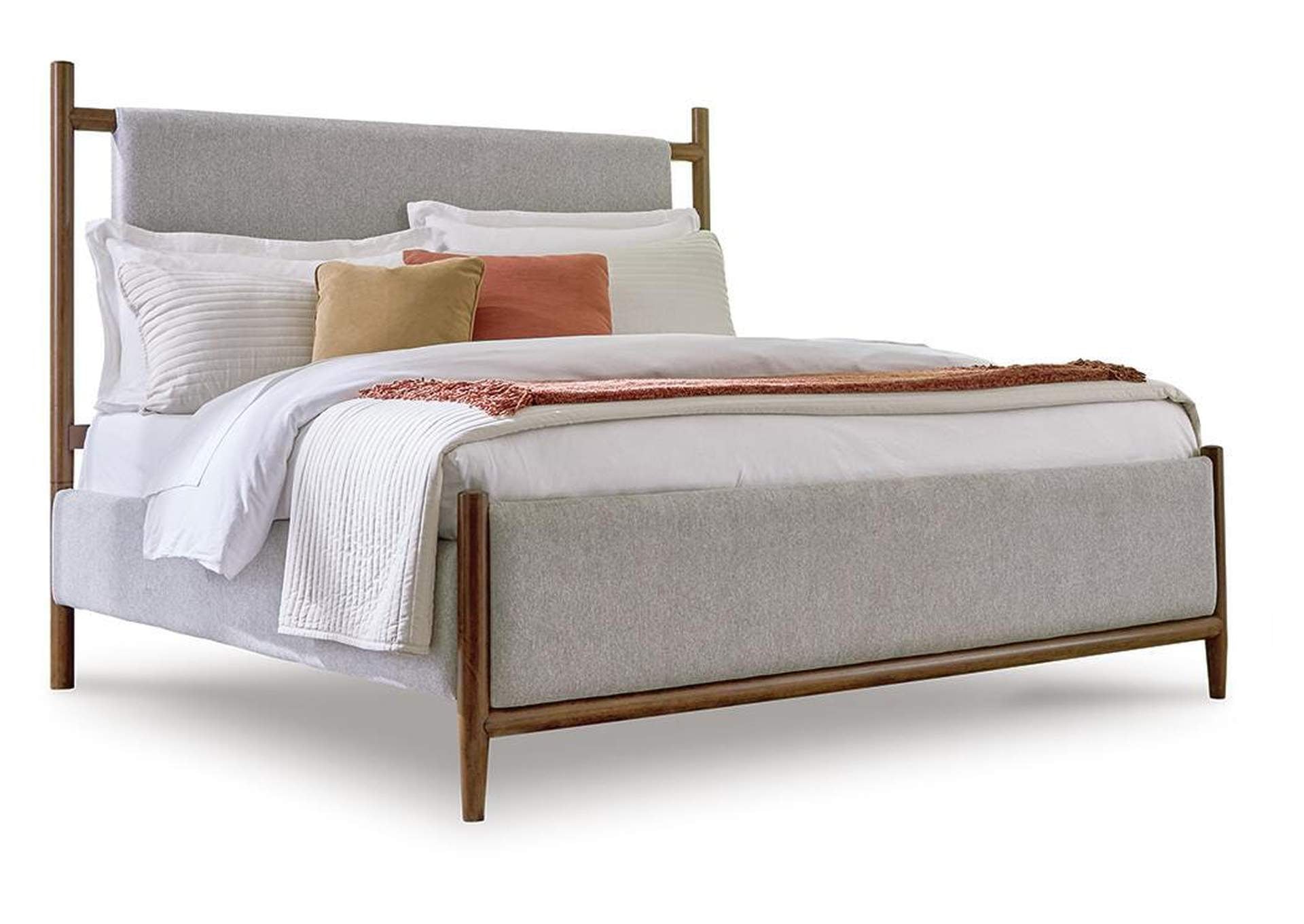 Lyncott Queen Upholstered Panel Bed