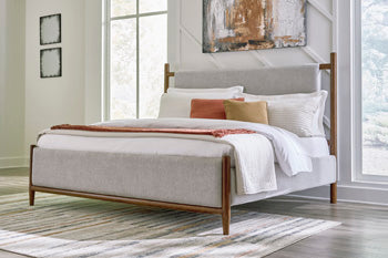 Lyncott California King Upholstered Bed - image 9