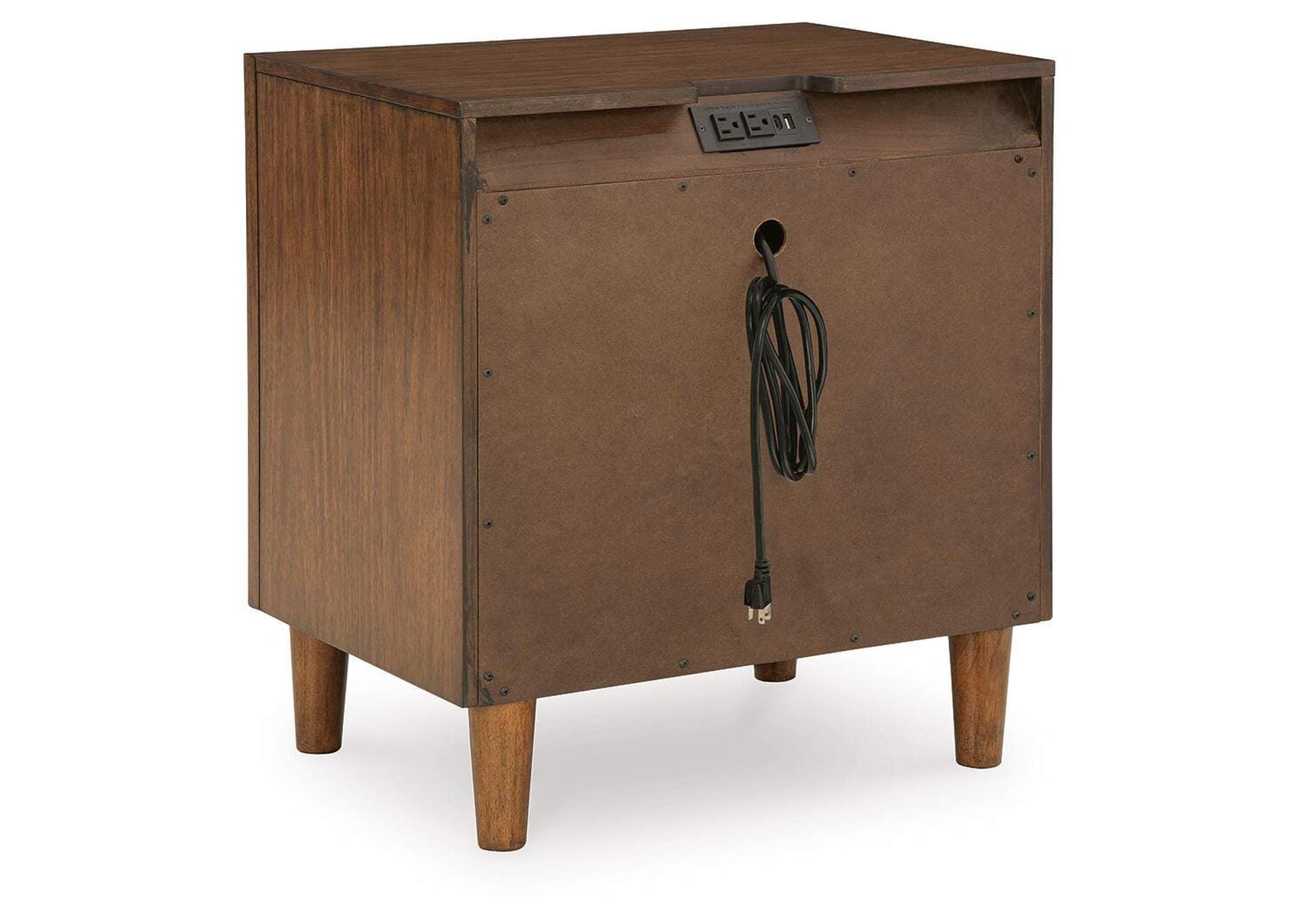 Lyncott California King Upholstered Bed, Dresser and 2 Nightstands