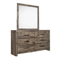 Misty Lodge Mirror- Greige