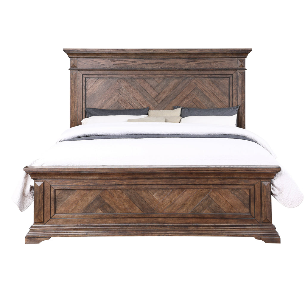 Mar Vista King Bed - Walnut