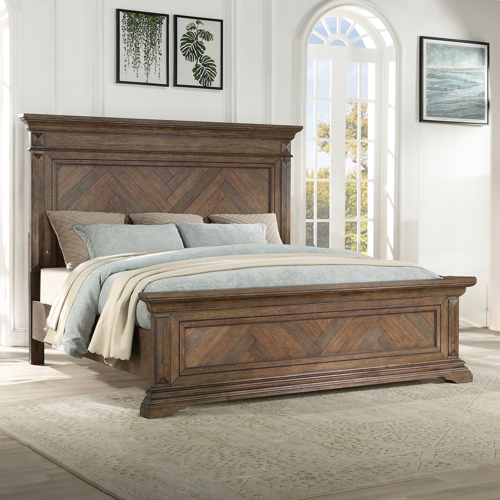 Mar Vista King Bed - Walnut