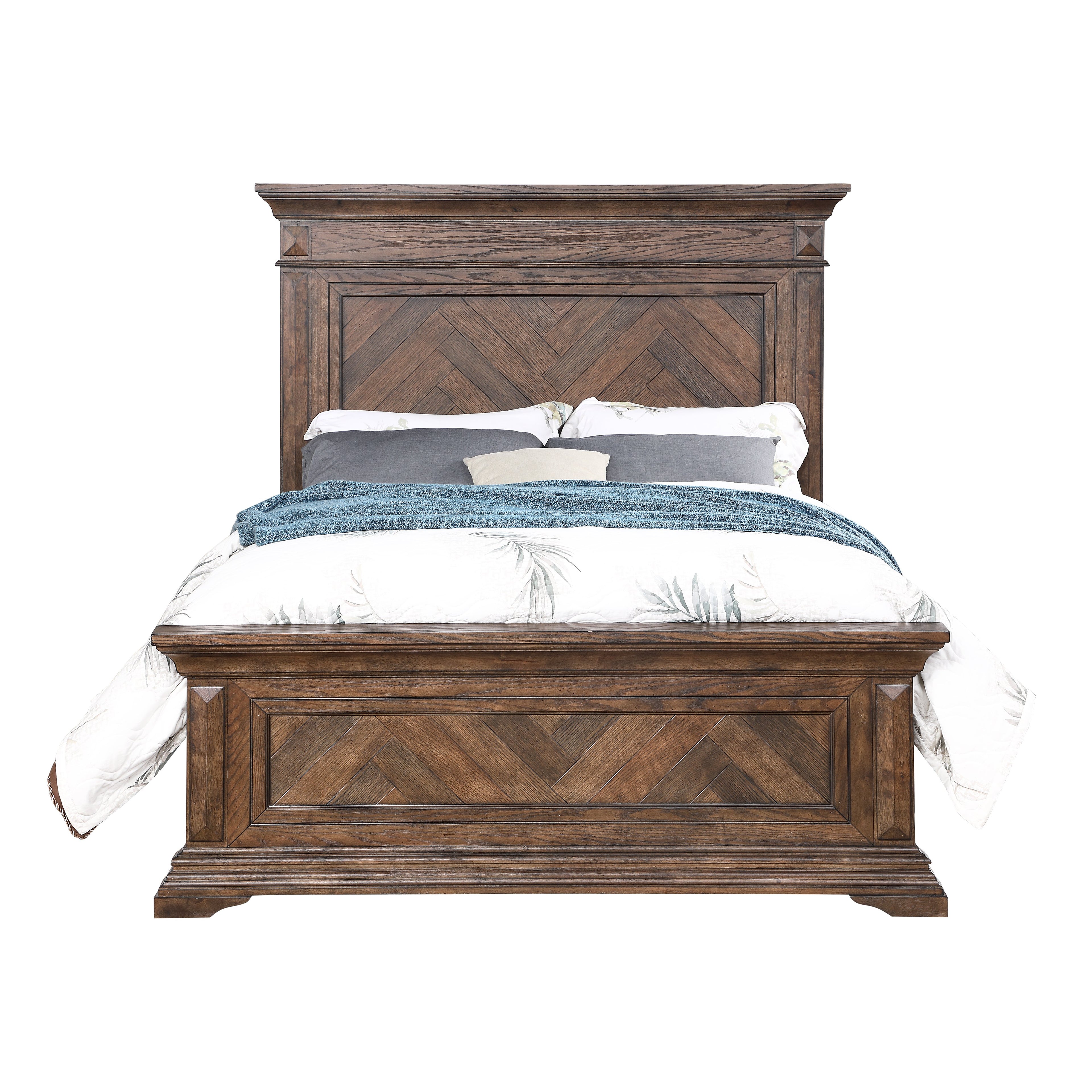 Mar Vista King Bed - Walnut