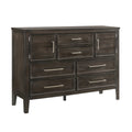 Andover 60" Dresser w/Doors-Nutmeg