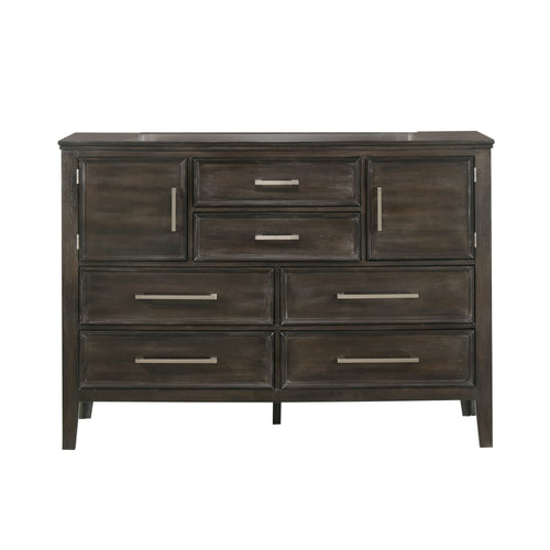Andover 60" Dresser w/Doors-Nutmeg