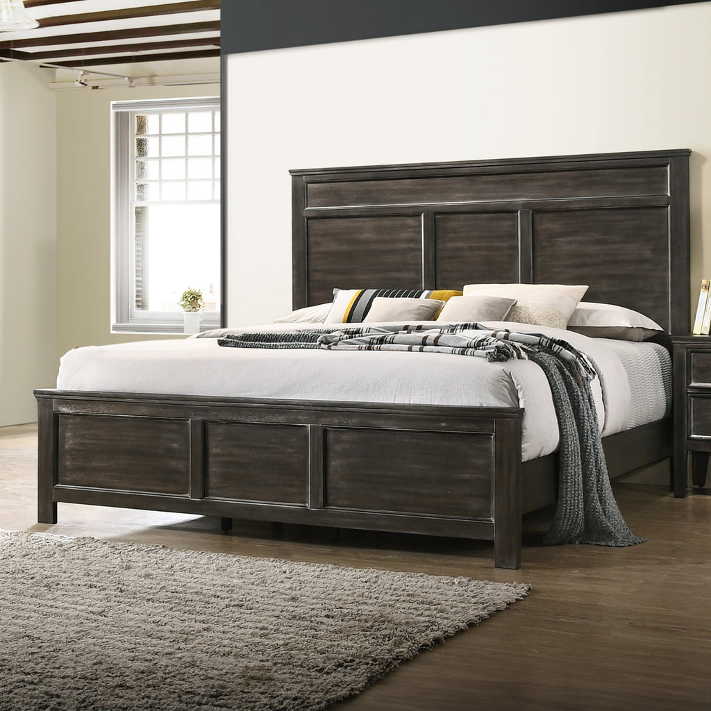 Andover King Bed - Nutmeg