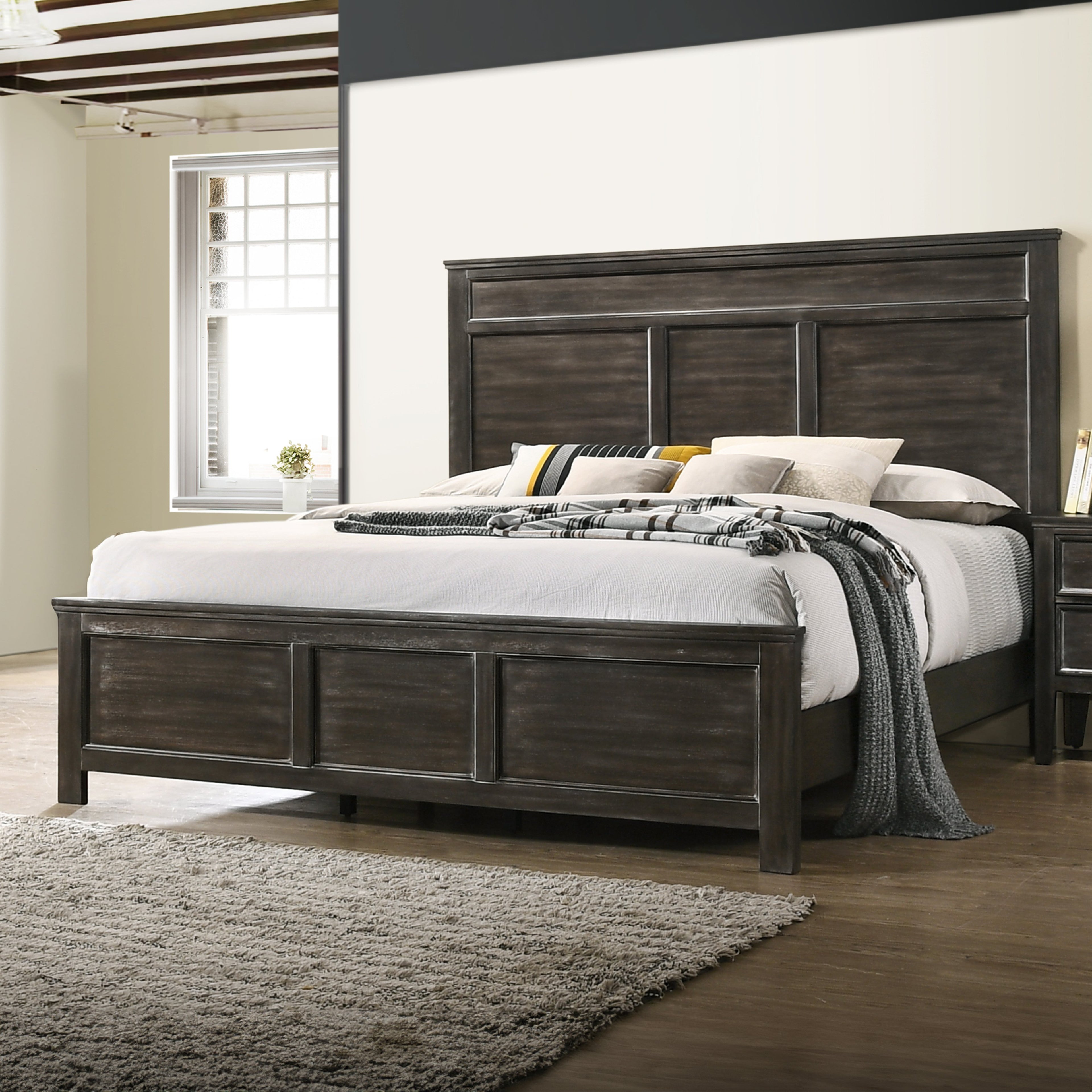 Andover King Bed - Nutmeg