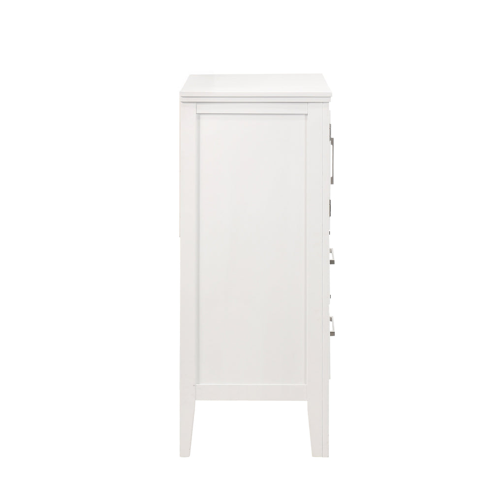 Andover 60" Dresser w/Doors-White
