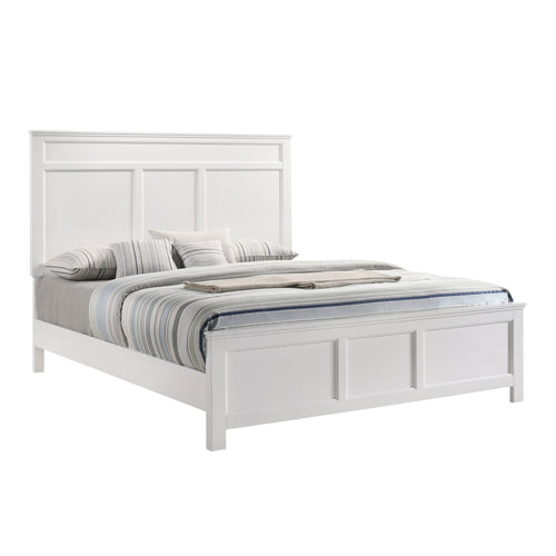 Andover King Bed - White