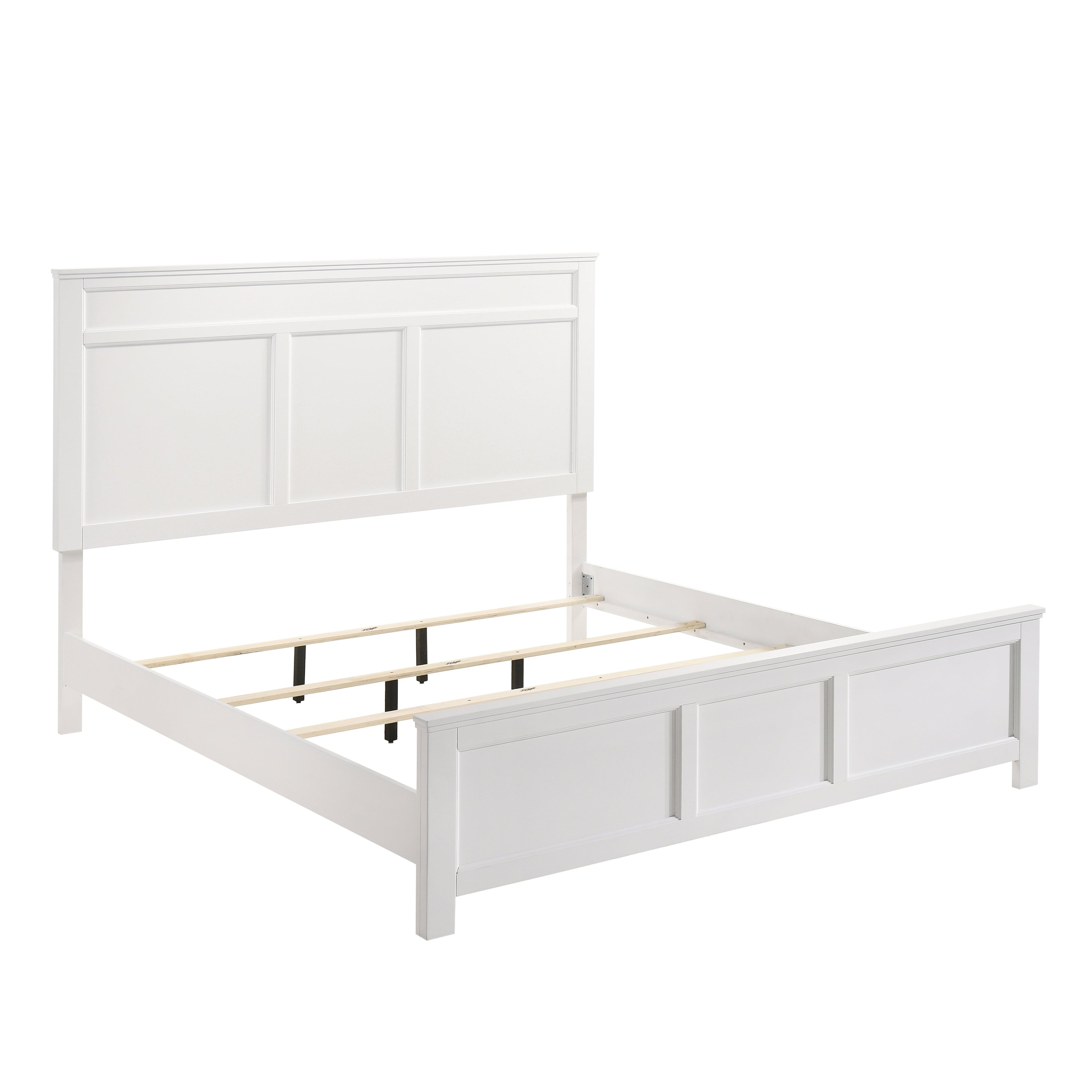 Andover King Bed - White