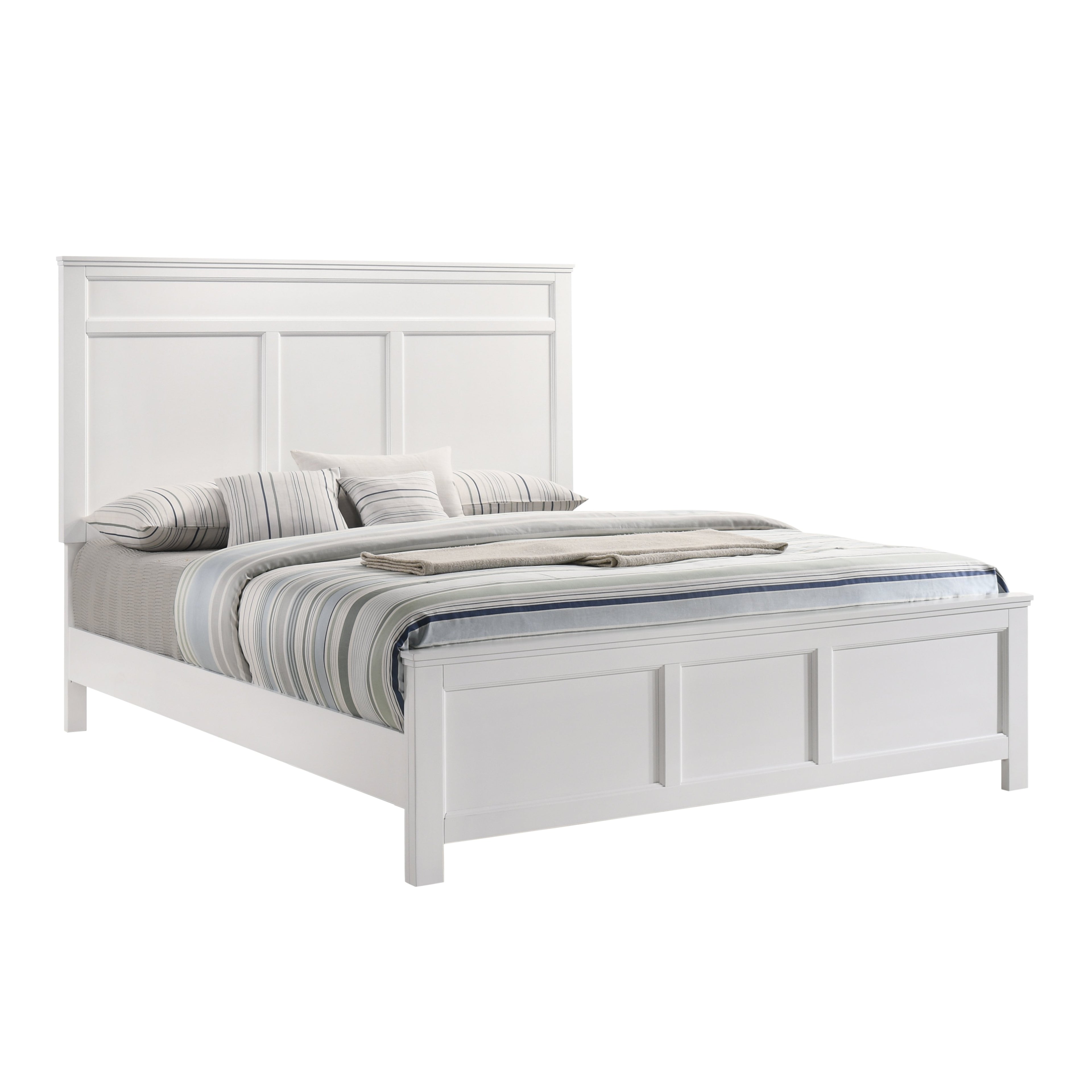 Andover Queen Bed - White