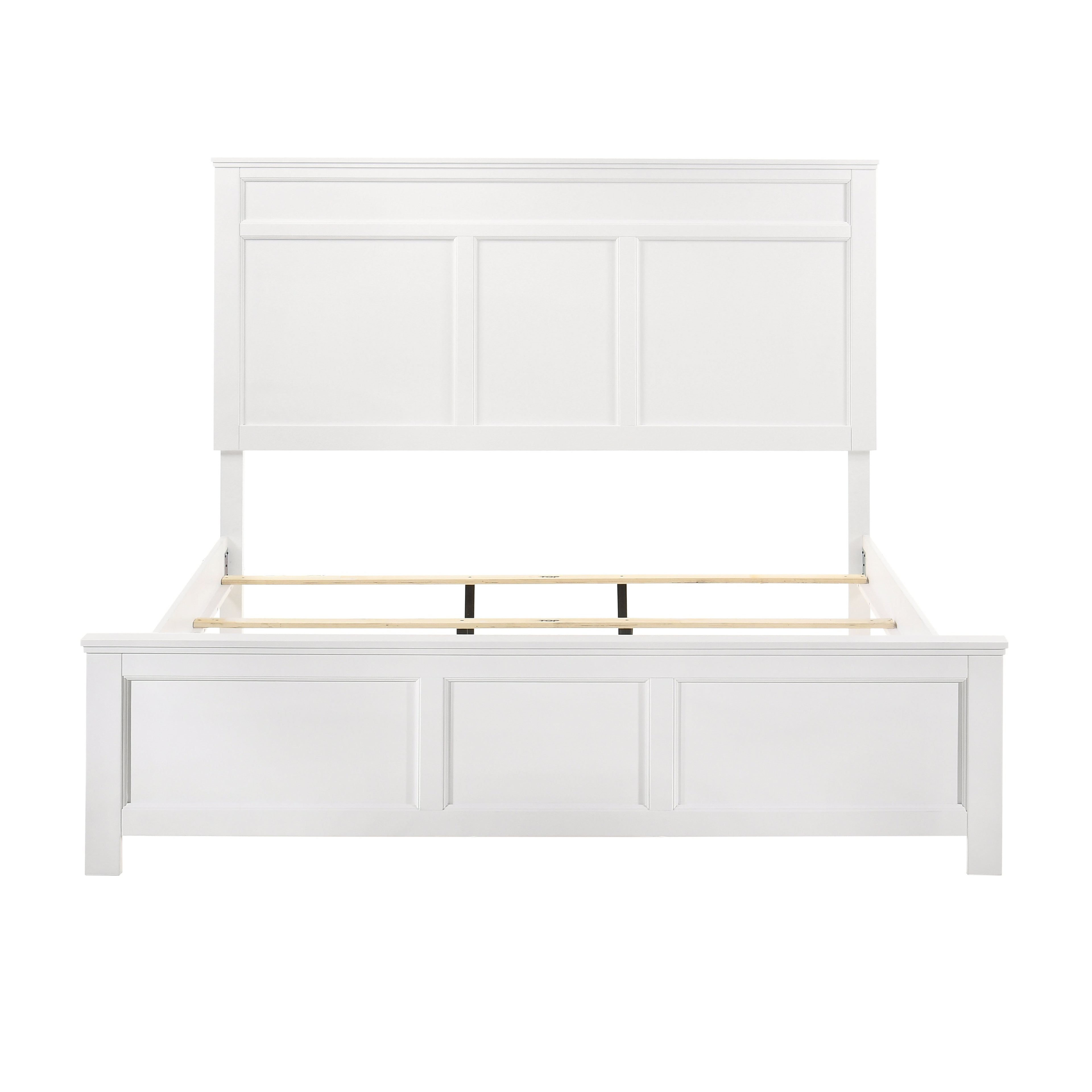 Andover Queen Bed - White