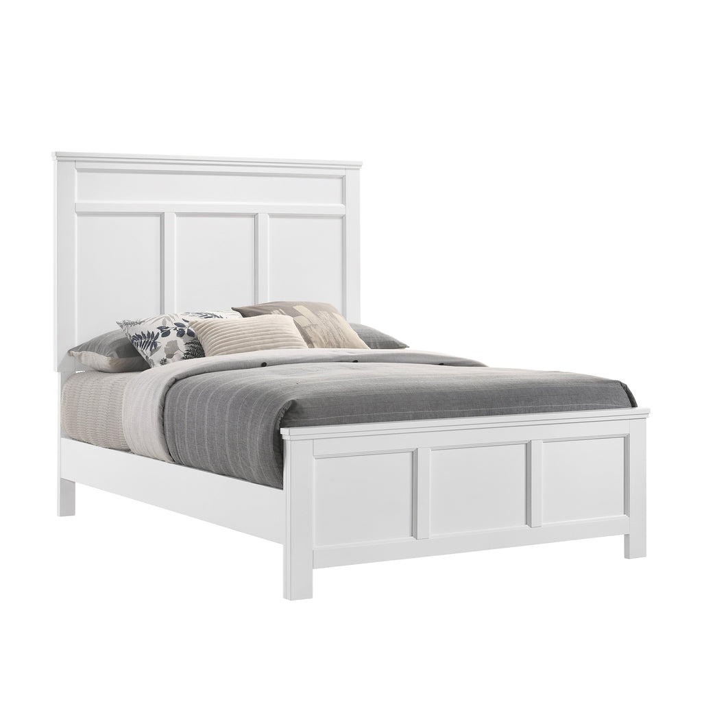 Andover Full Bed - White