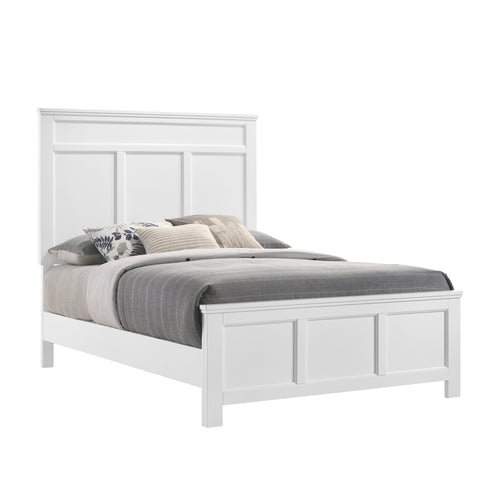 Andover Full Bed - White