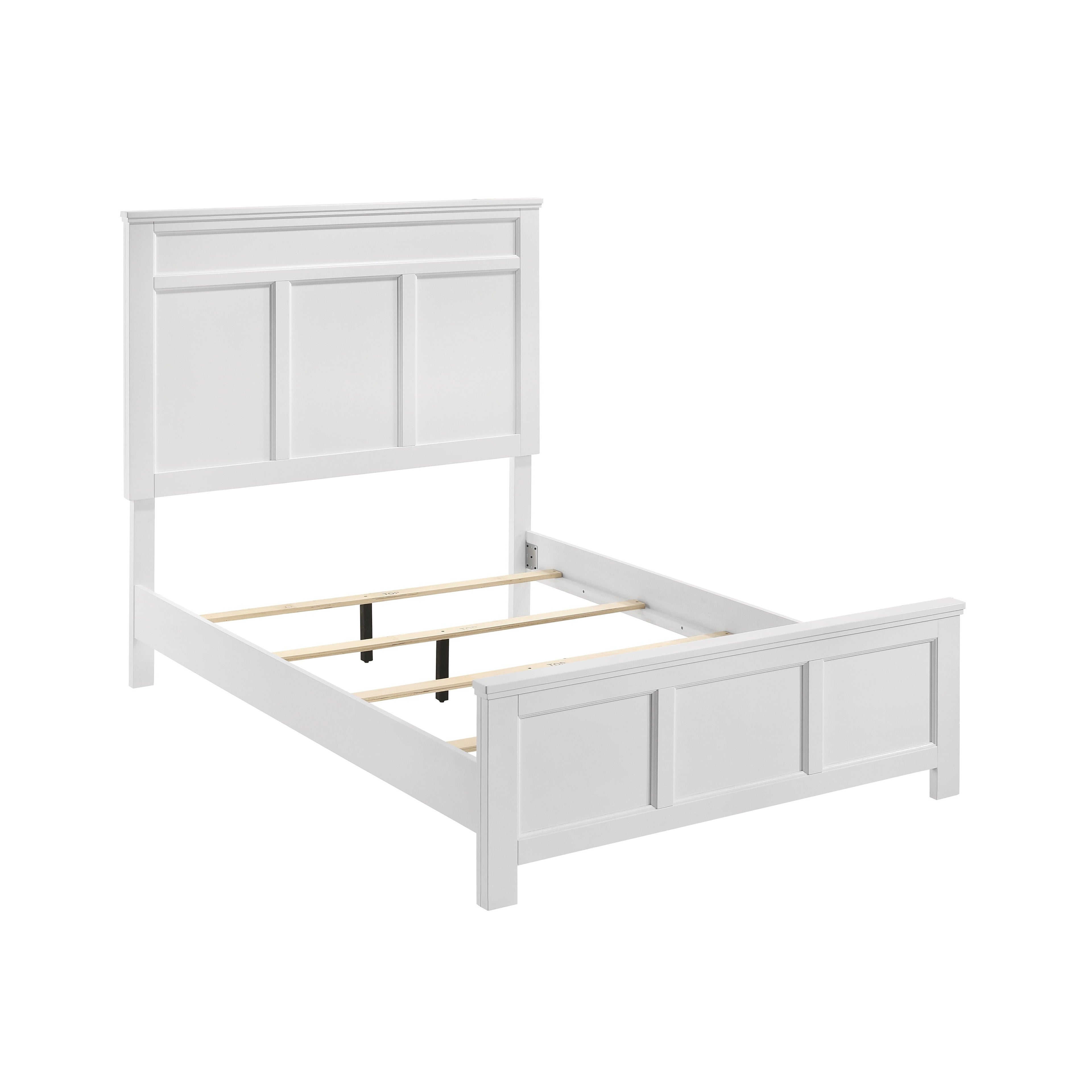Andover Full Bed - White