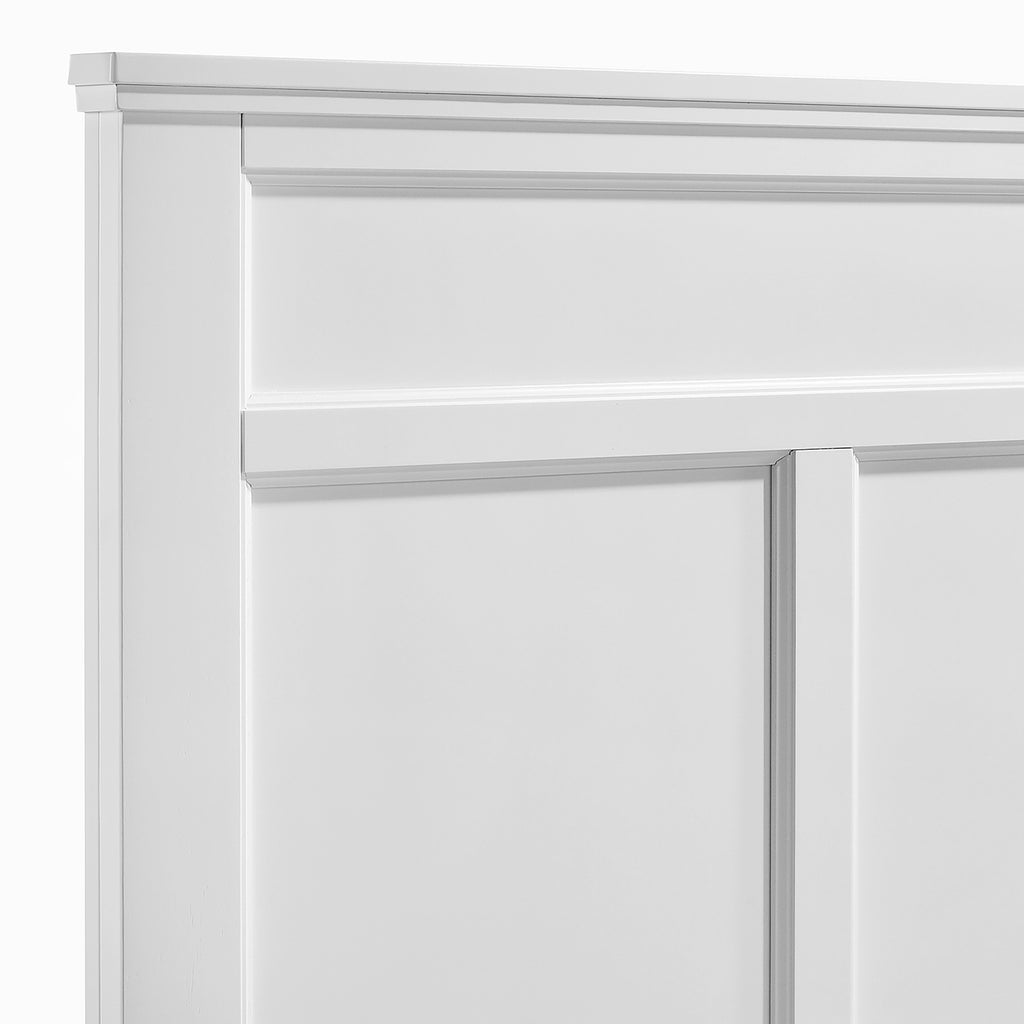 Andover Full Bed - White