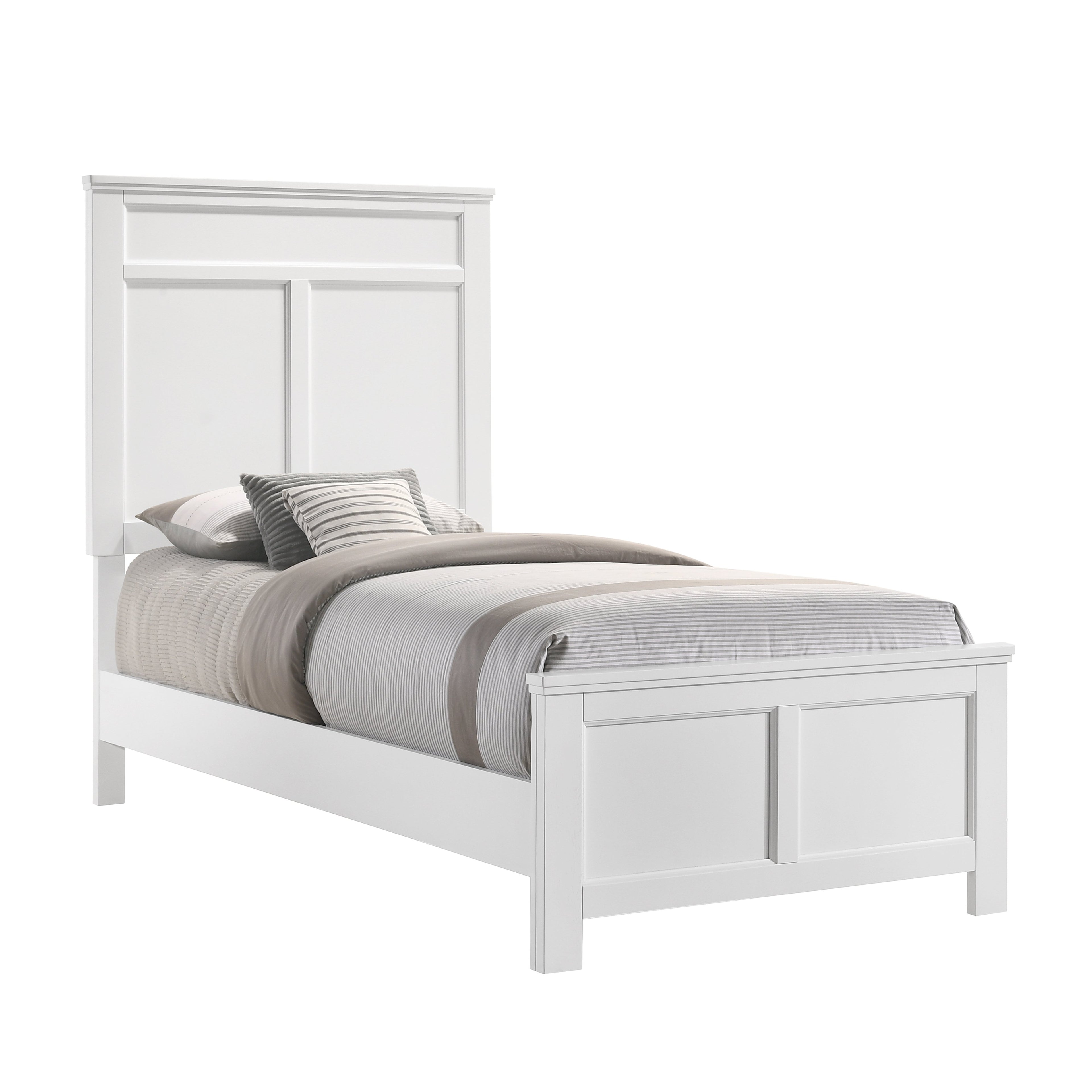 Andover Full Bed - White
