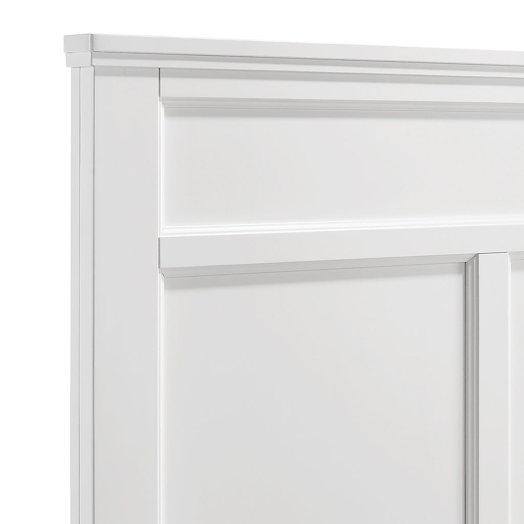 Andover Full Bed - White