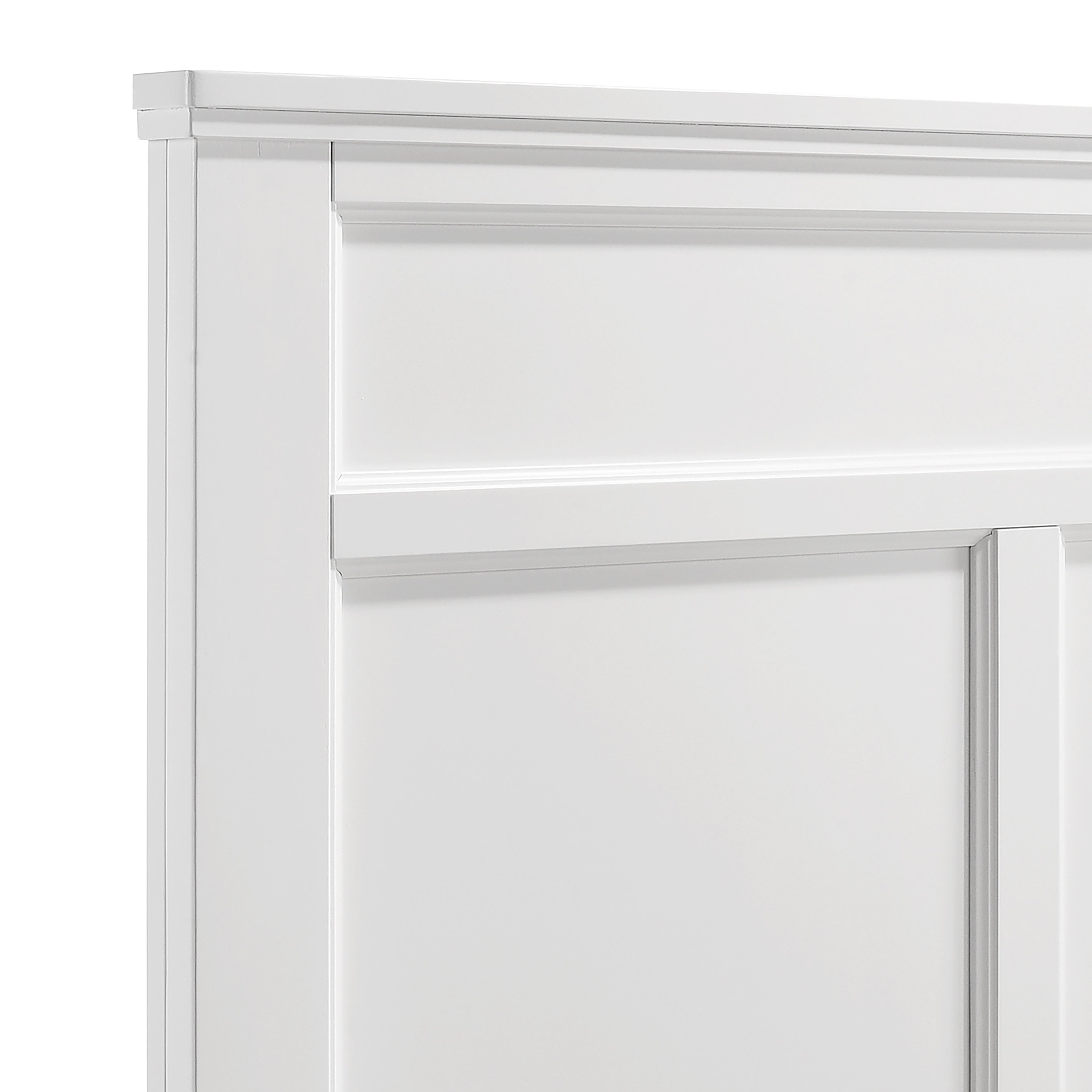 Andover Full Bed - White