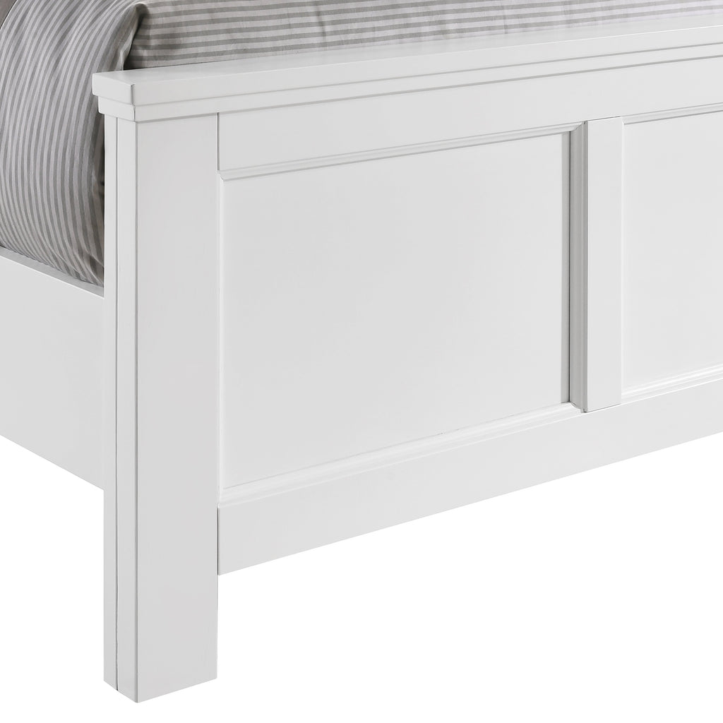 Andover Full Bed - White