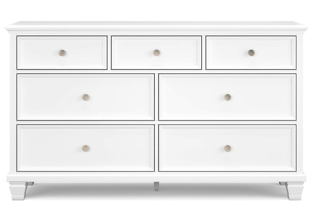 Fortman Queen Panel Storage Bed with Dresser and Chest front view
