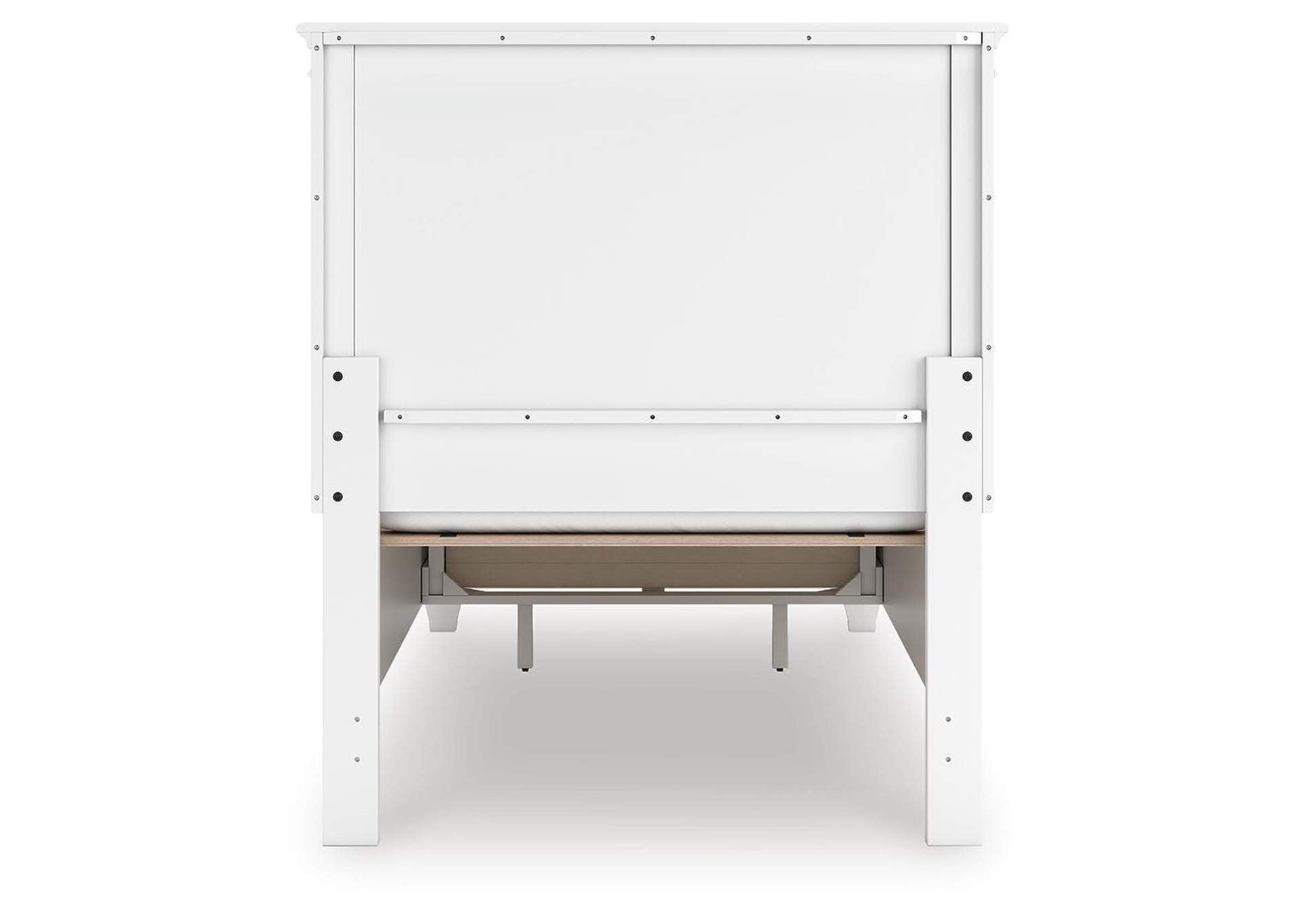 Fortman Twin Panel Storage Bed, Dresser, Mirror and Nightstand