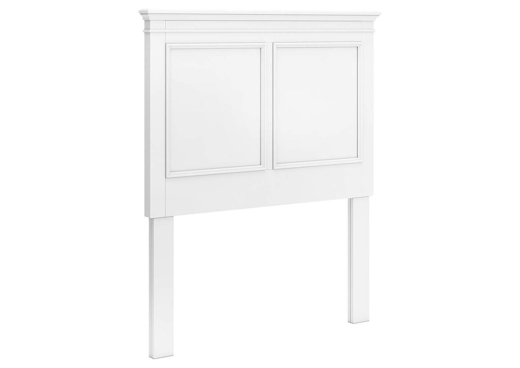 Fortman Twin Panel Storage Bed angled view