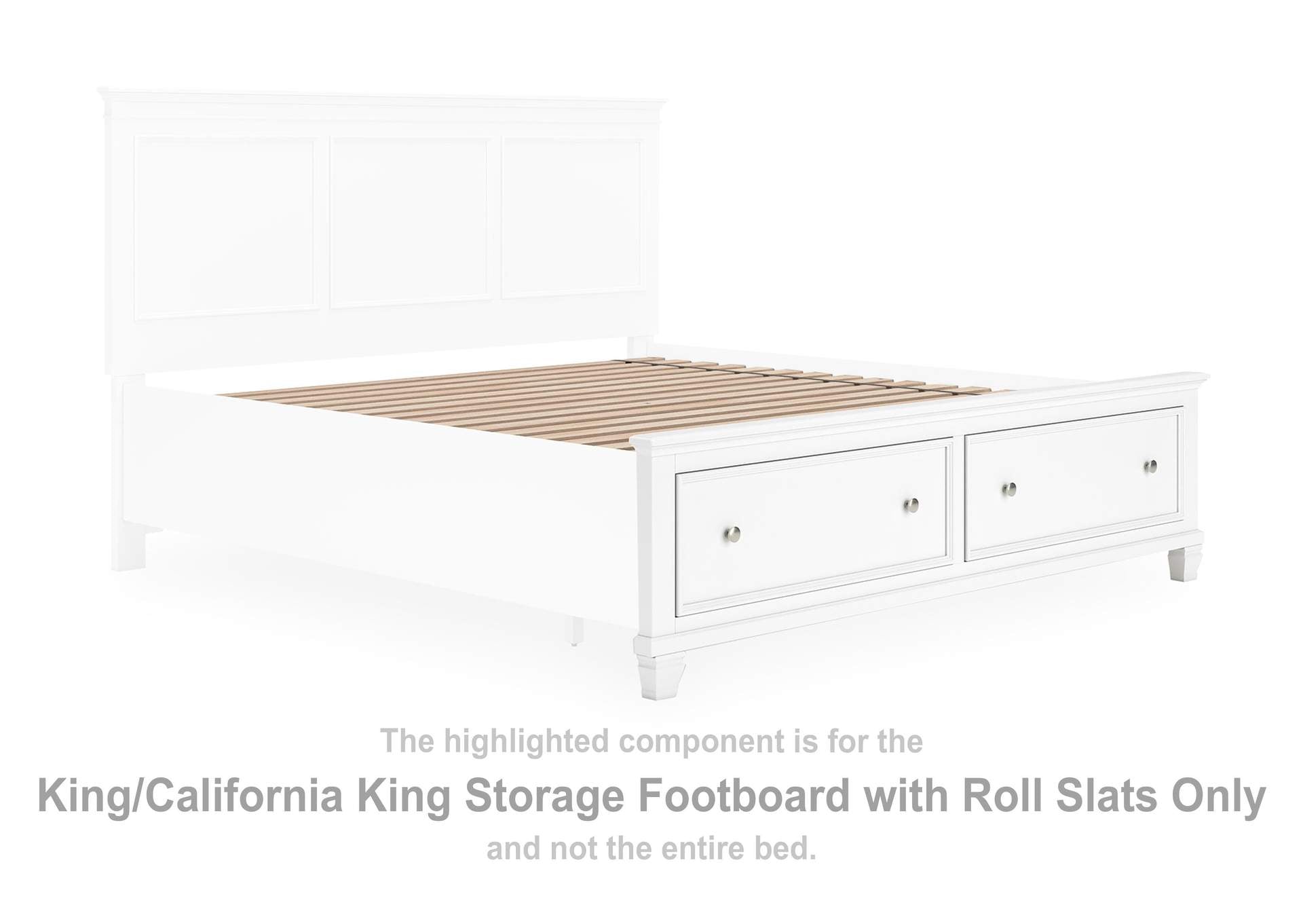 Fortman King Panel Storage Bed