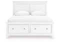 Fortman Queen Panel Storage Bed with Dresser