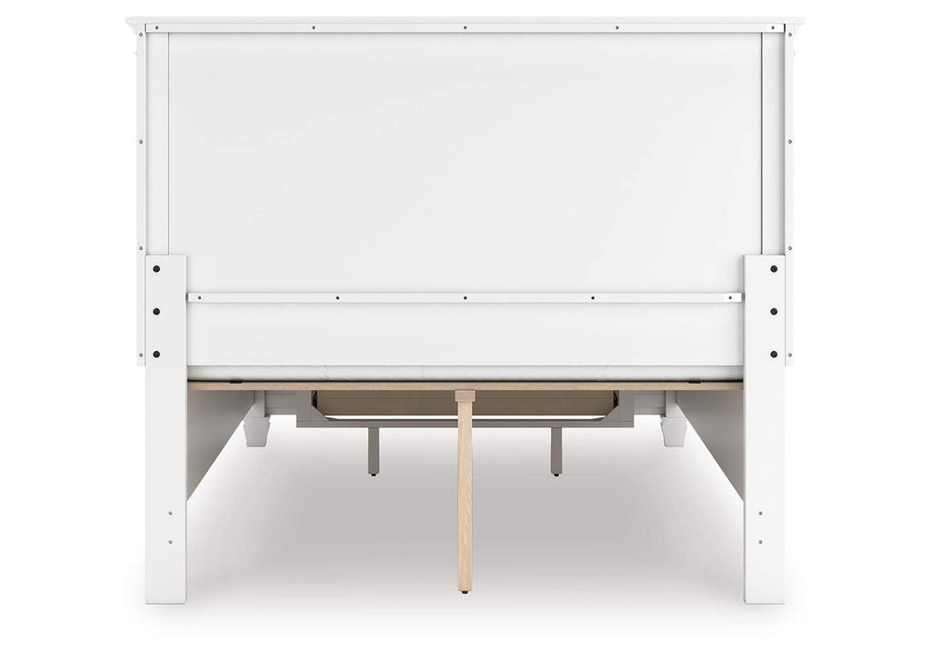 Fortman Full Panel Storage Bed, Dresser, Mirror and Nightstand