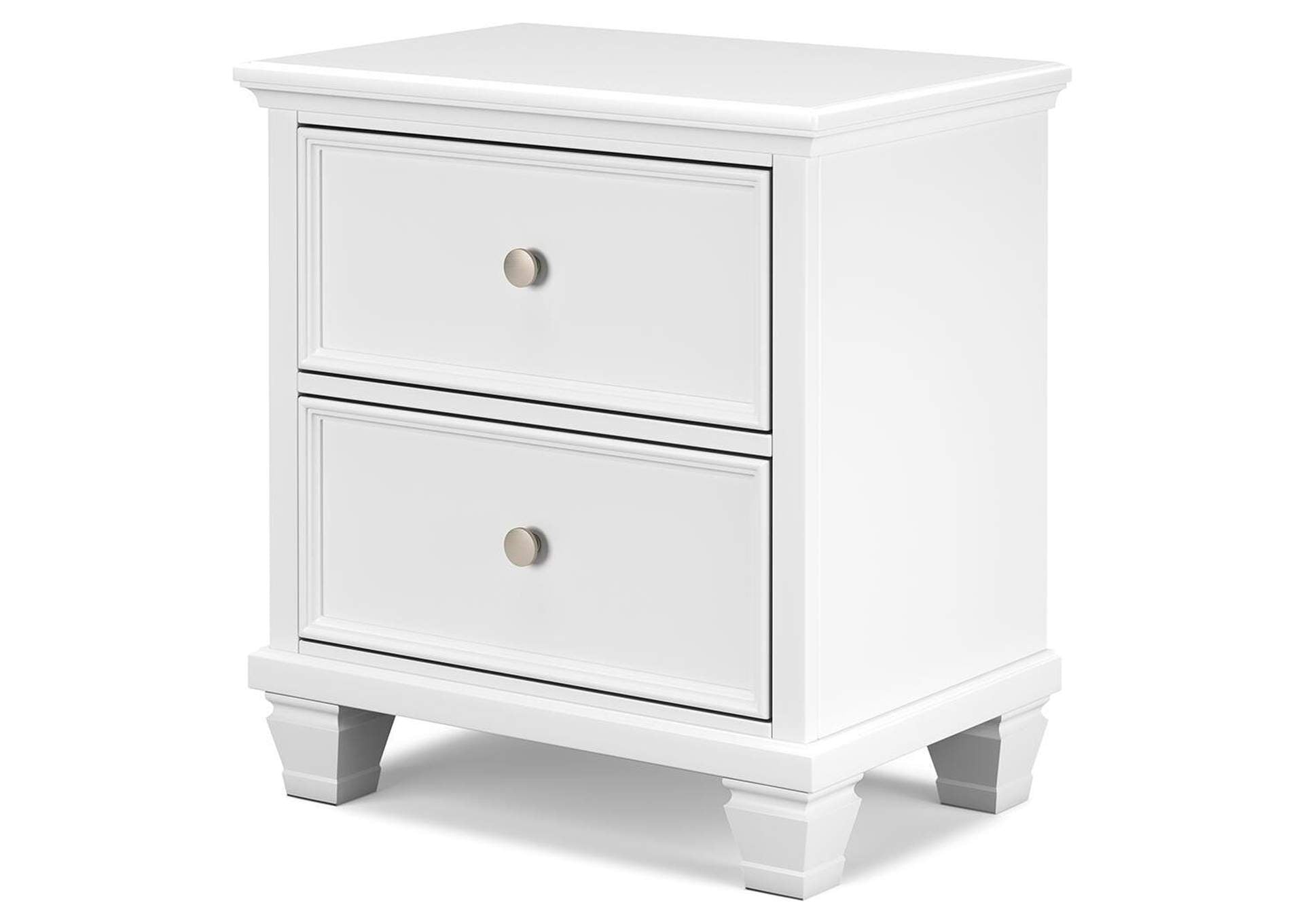 Fortman King Panel Storage Bed, Dresser and Nightstand angled view