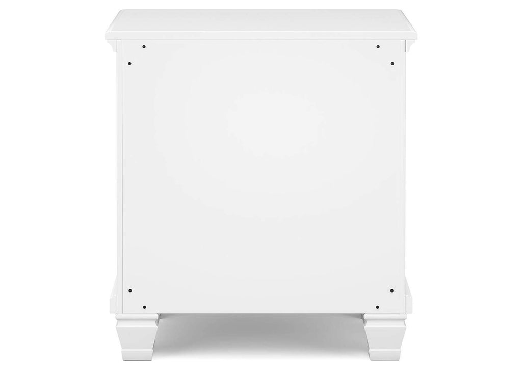 Fortman California King Panel Bed with Mirrored Dresser, Chest and Nightstand
