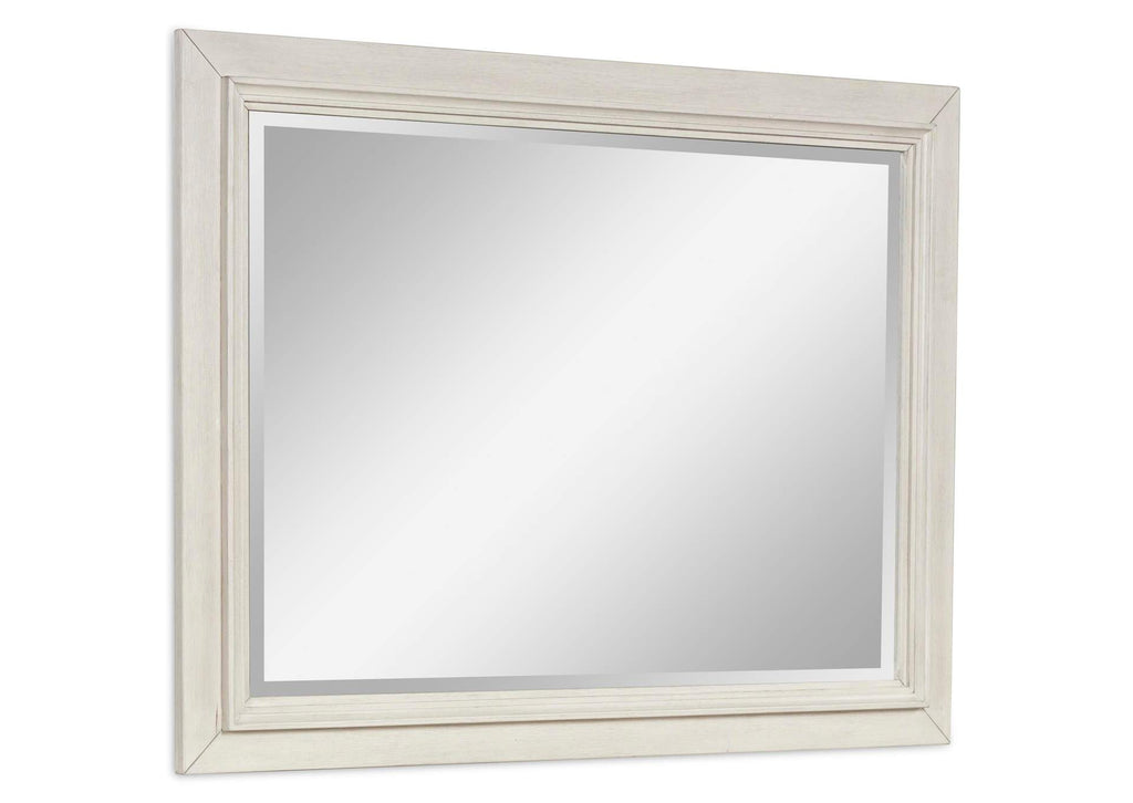 Shaybrock Queen Panel Bed, Dresser and Mirror angled view