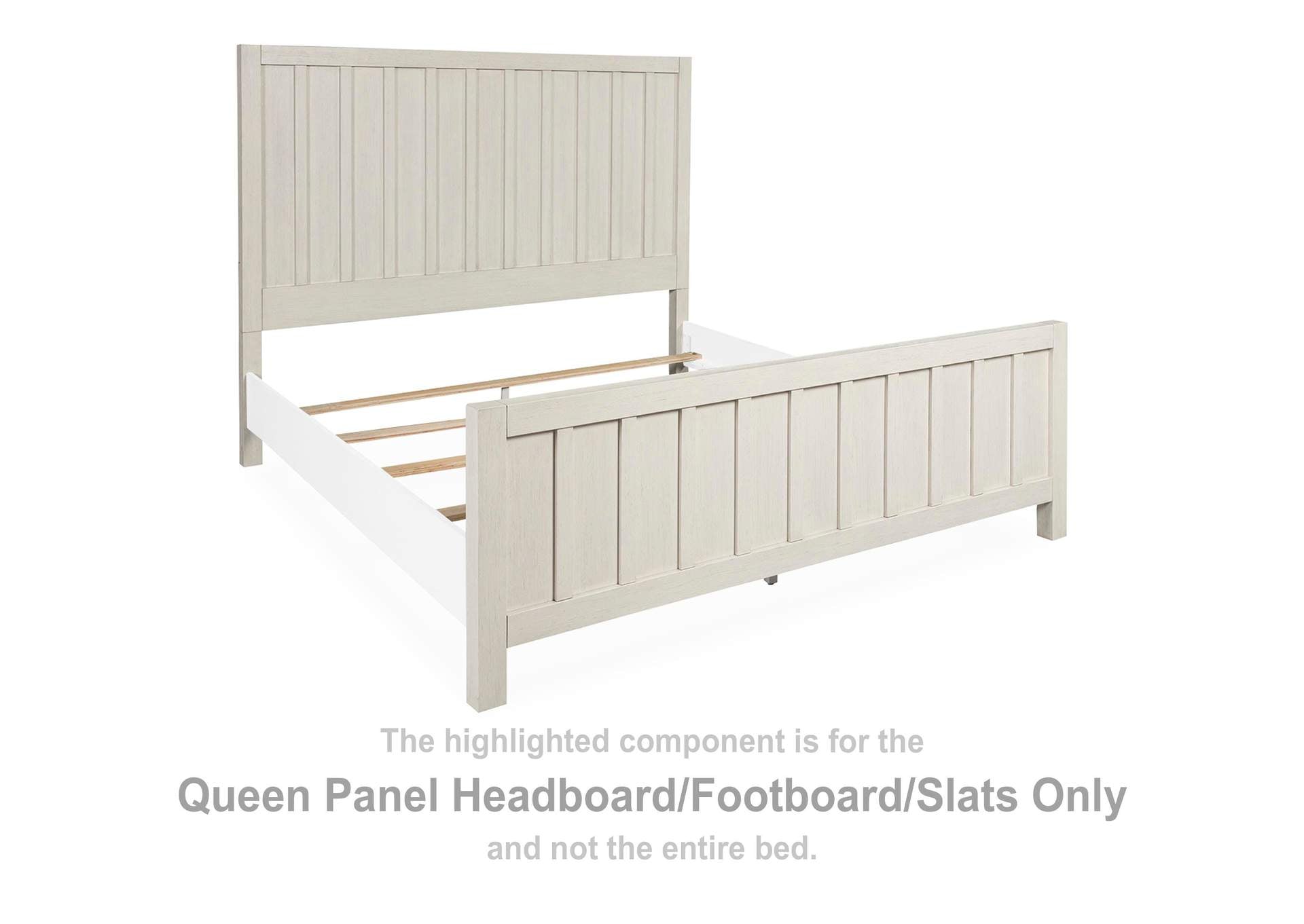 Shaybrock Queen Panel Bed, Dresser and Mirror