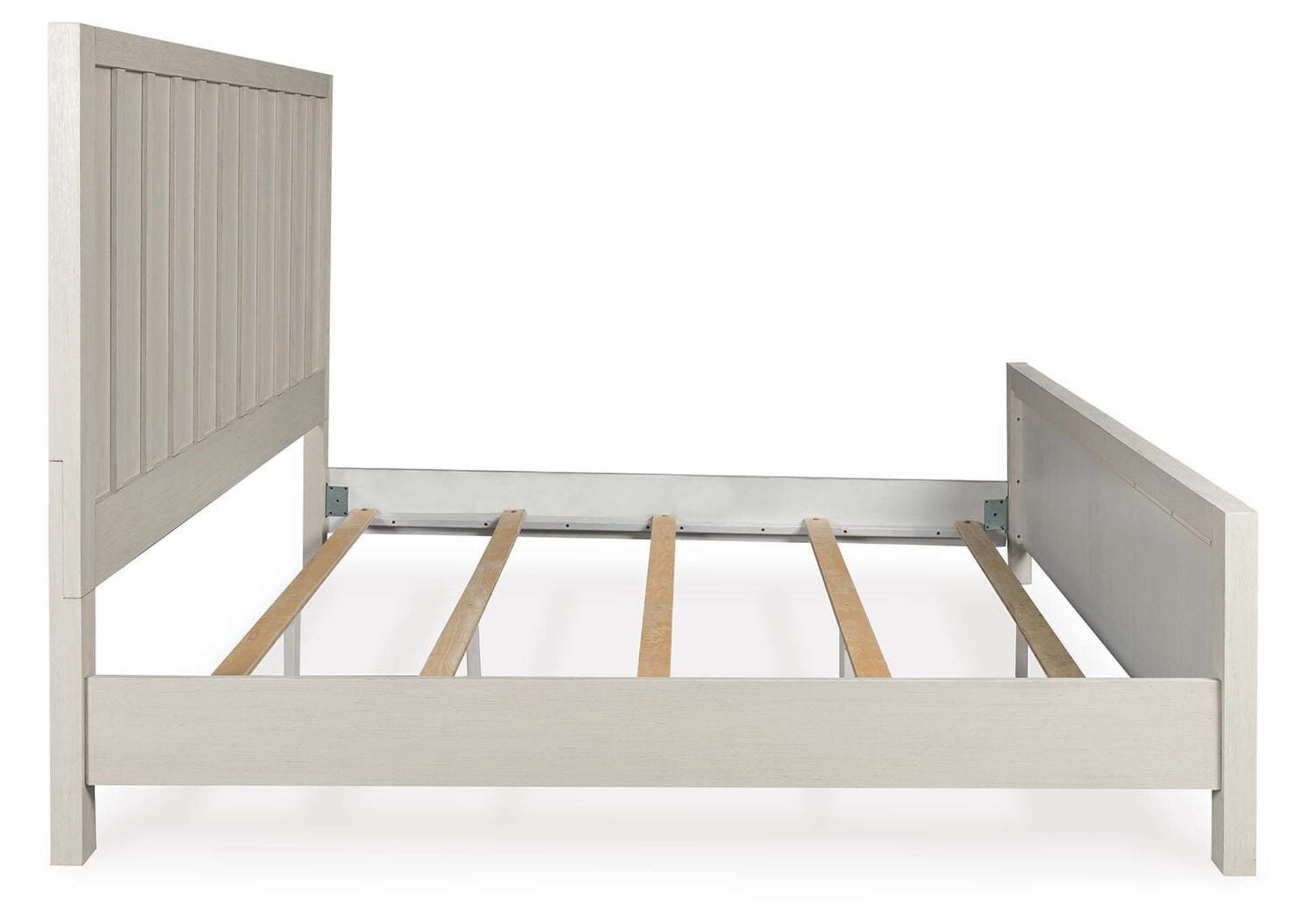 Shaybrock Queen Panel Bed, Dresser, Mirror, Chest and 2 Nightstands side view