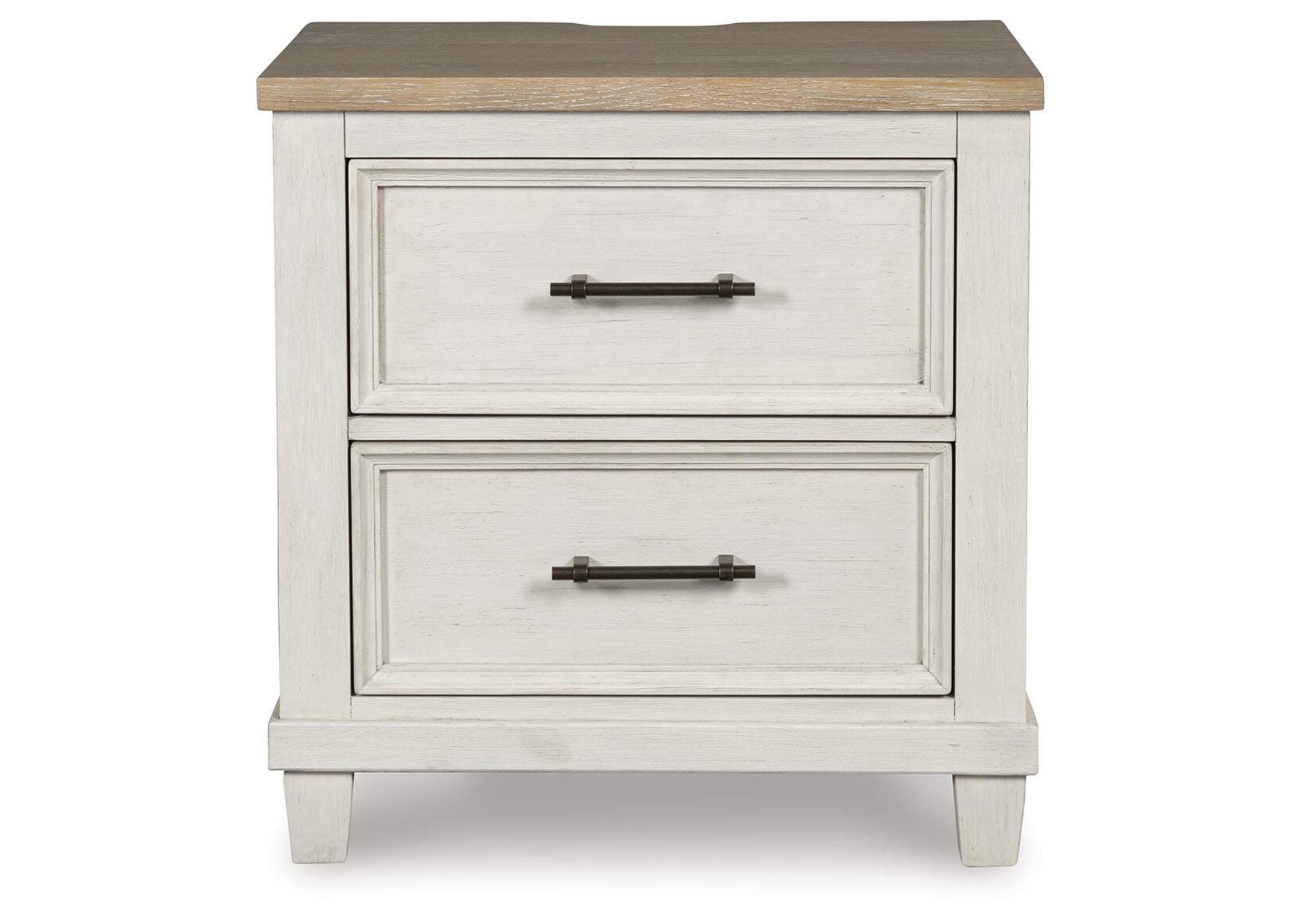 Shaybrock California King Panel Bed, Dresser, Mirror, Chest and Nightstand