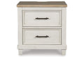 Shaybrock California King Panel Bed and 2 Nightstands