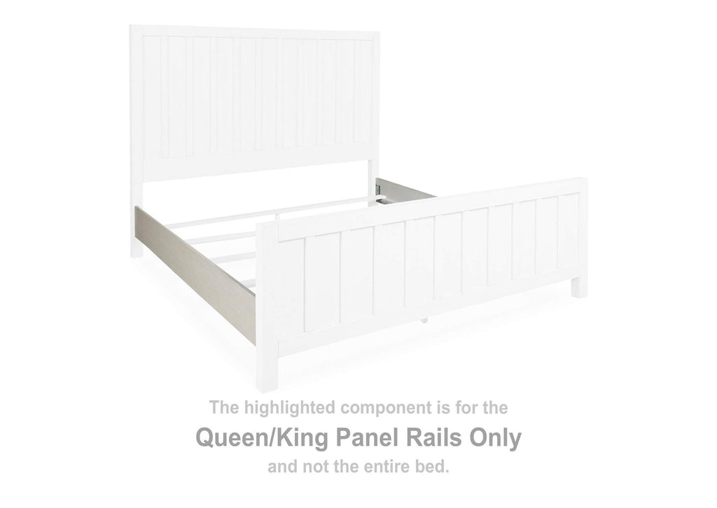 Shaybrock King Panel Bed, Dresser and Mirror