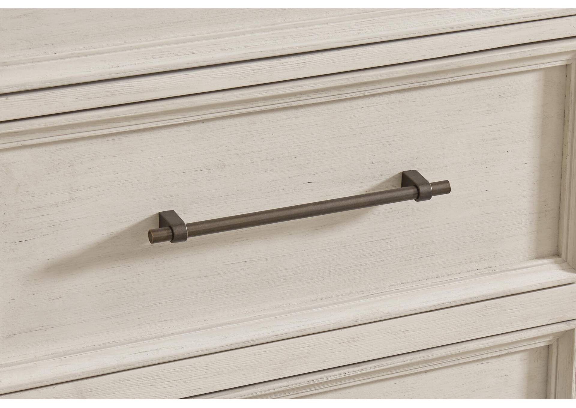 Shaybrock King Panel Bed, Dresser, Mirror and Nightstand detail