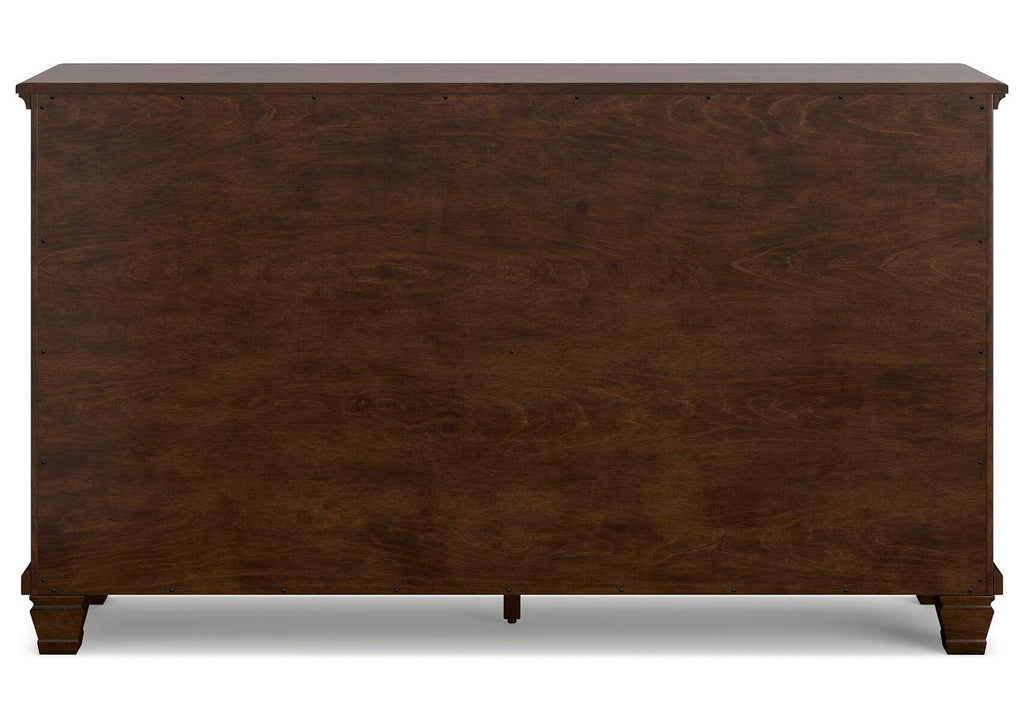 Danabrin Full Panel Storage Bed and Dresser