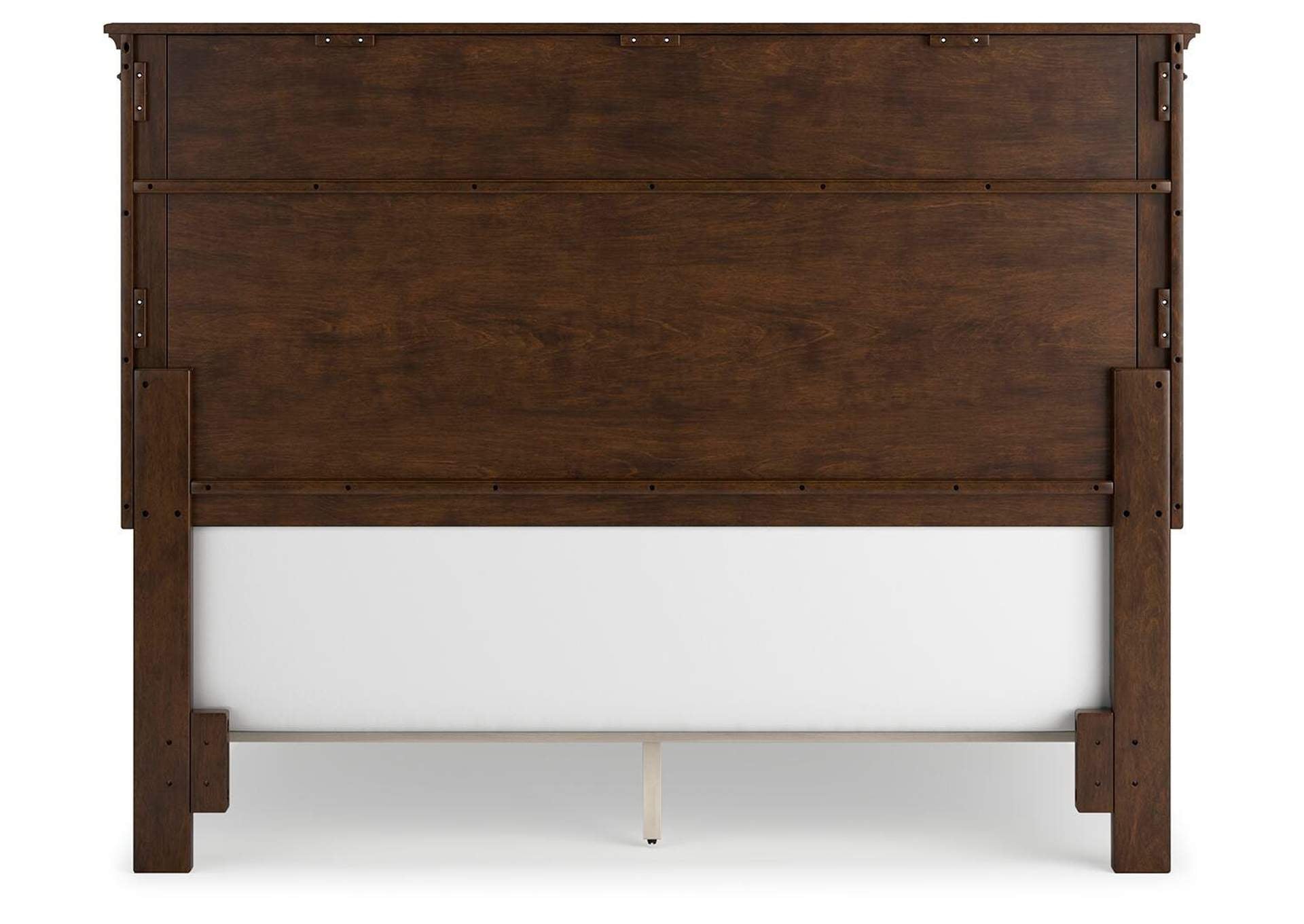 Danabrin Queen Panel Bed with Mirrored Dresser and 2 Nightstands