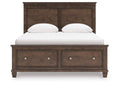 Danabrin Queen Panel Storage Bed and Dresser